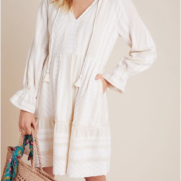 Anthropologie x Maeve Dominique Tunic Dress - Picture 1 of 4